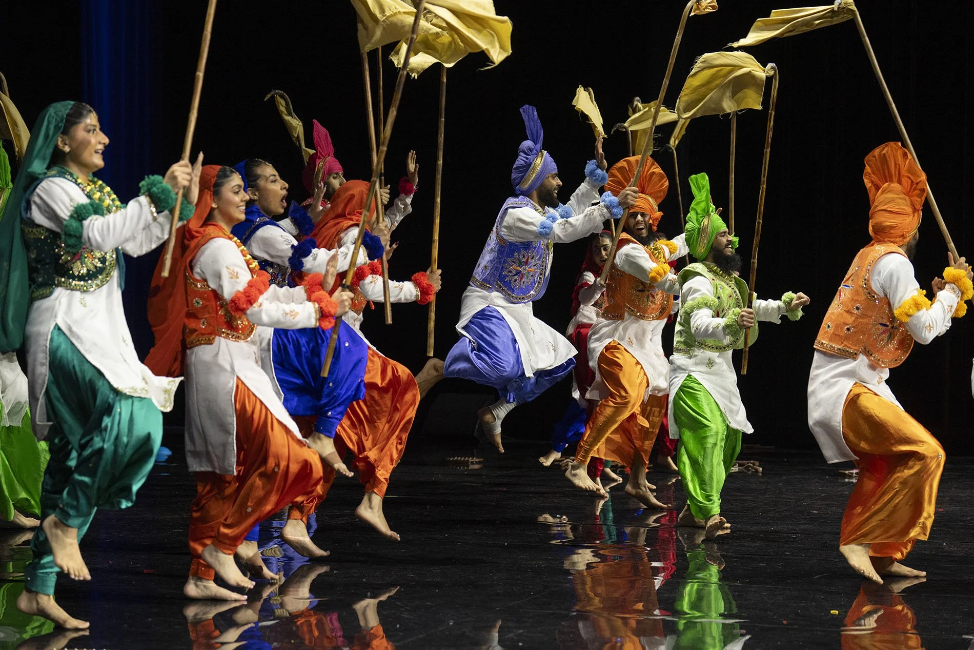  Bhangra team competition, Birmingham. 