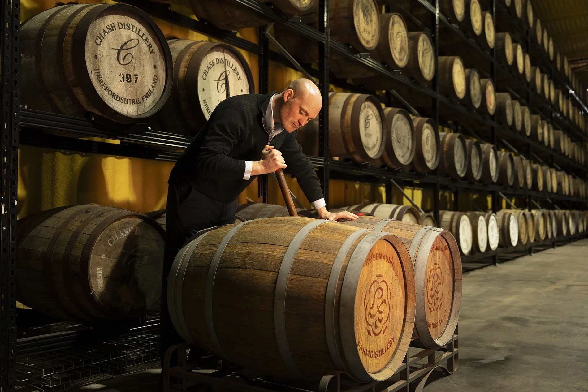 English whisky-maker, James Dashwood Chase. 