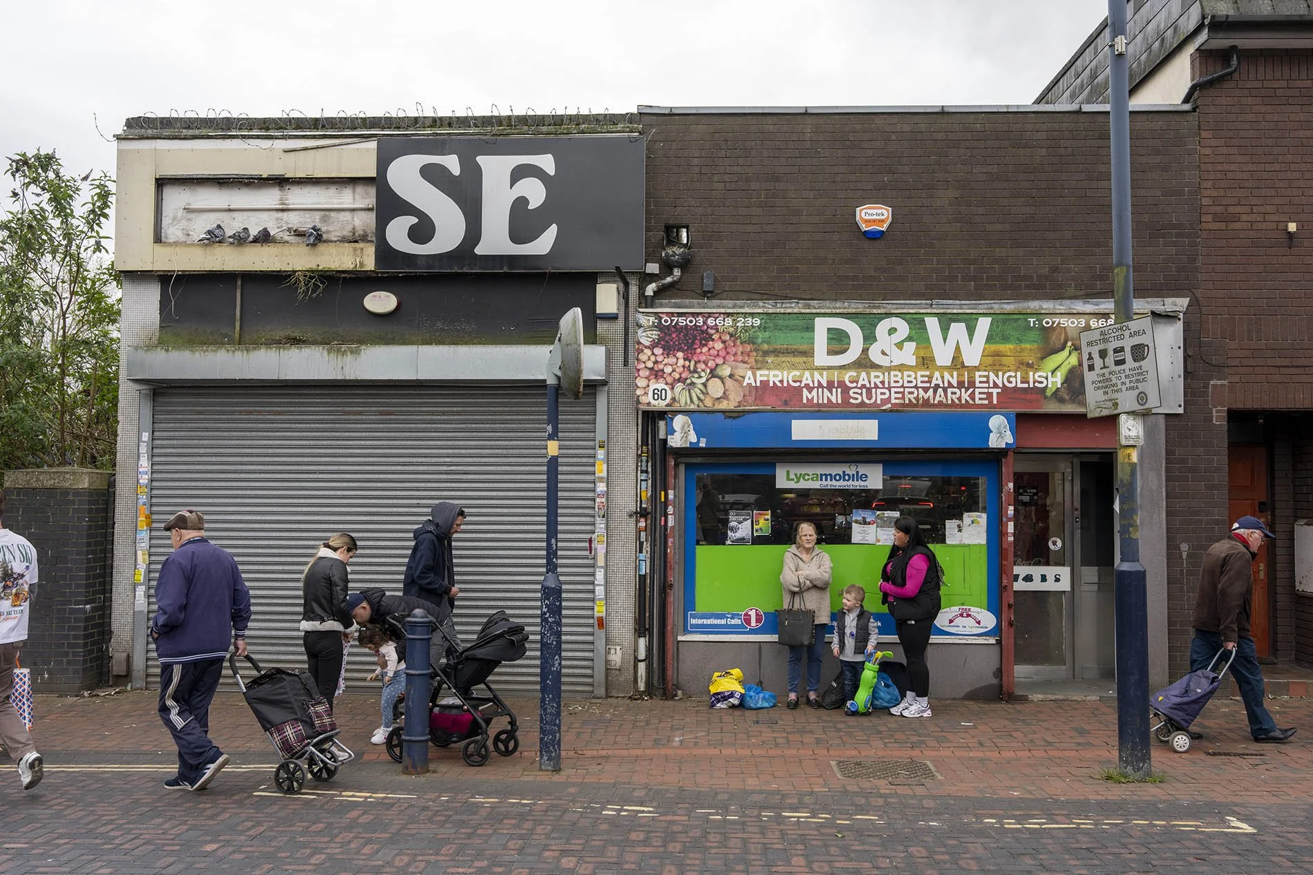  Britain’s failing town centres. Bilston near Wolverhampton. 