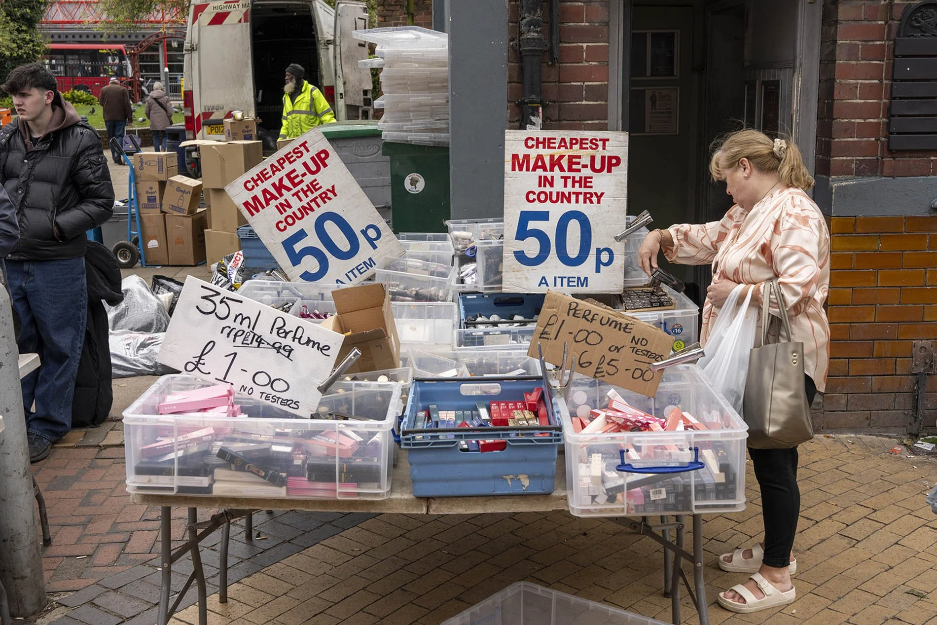  Britain’s failing town centres. Bilston near Wolverhampton. 