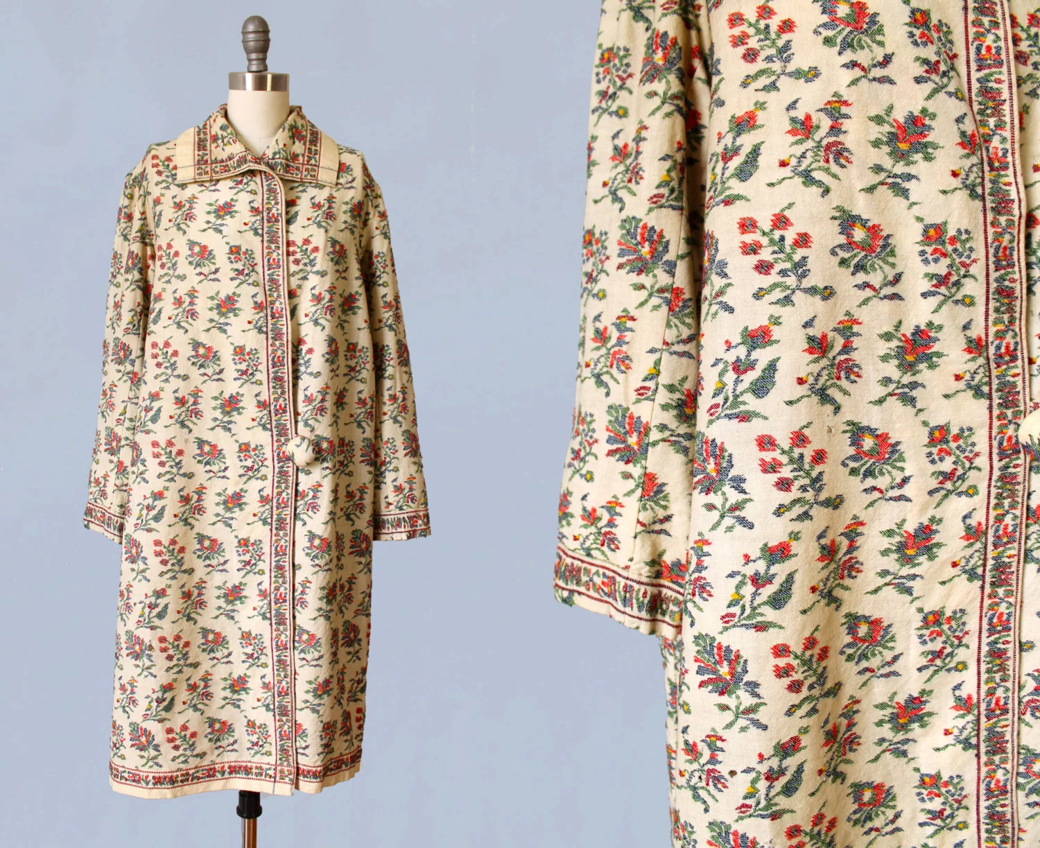 Wool knit jacket. 1920s.