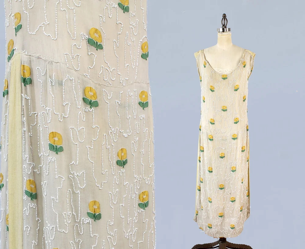 1920S BEADED GOWNS  GUERMANTES