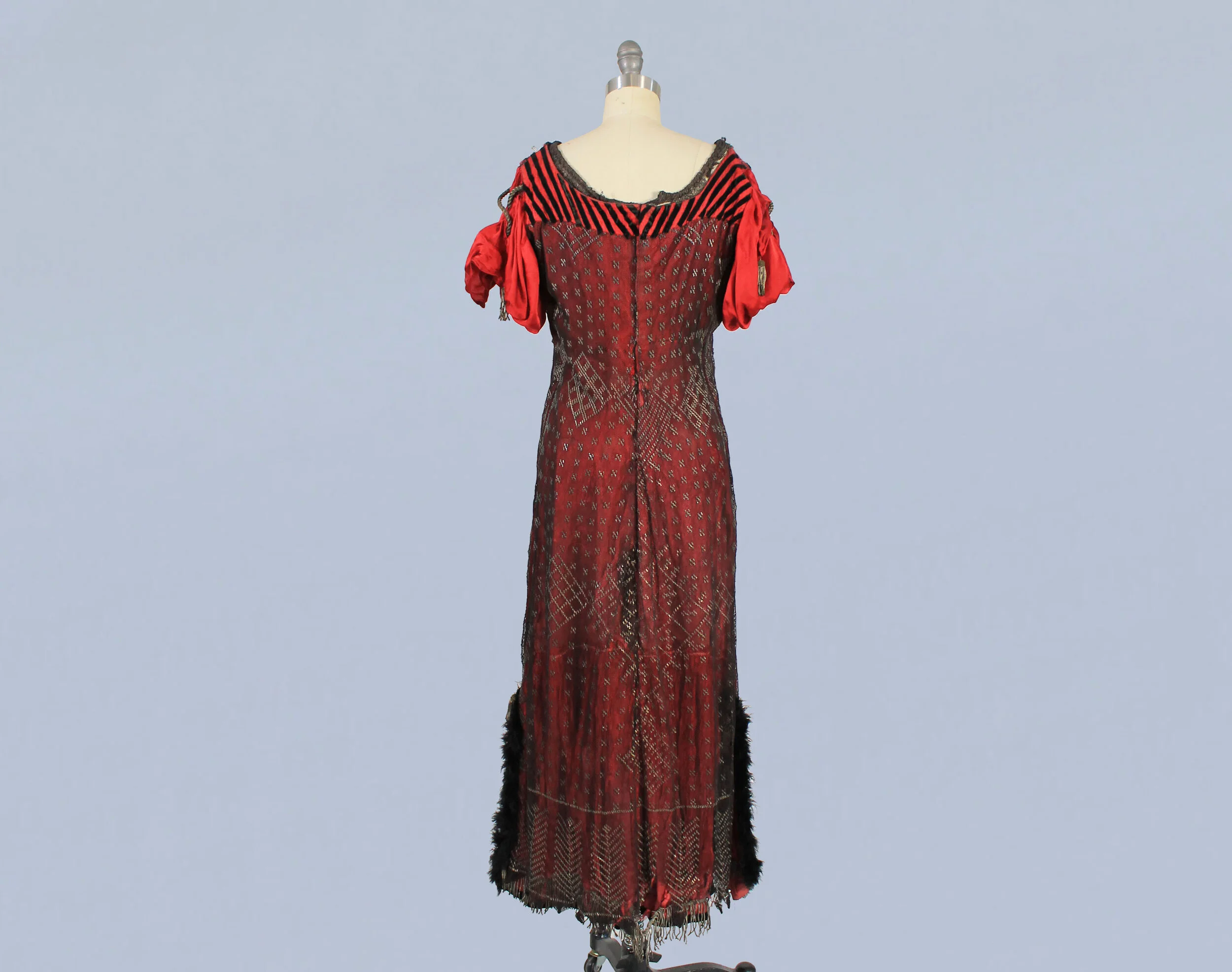 1910s red dress 1910s Belle Epoque Red Assuit Dress GUERMANTES