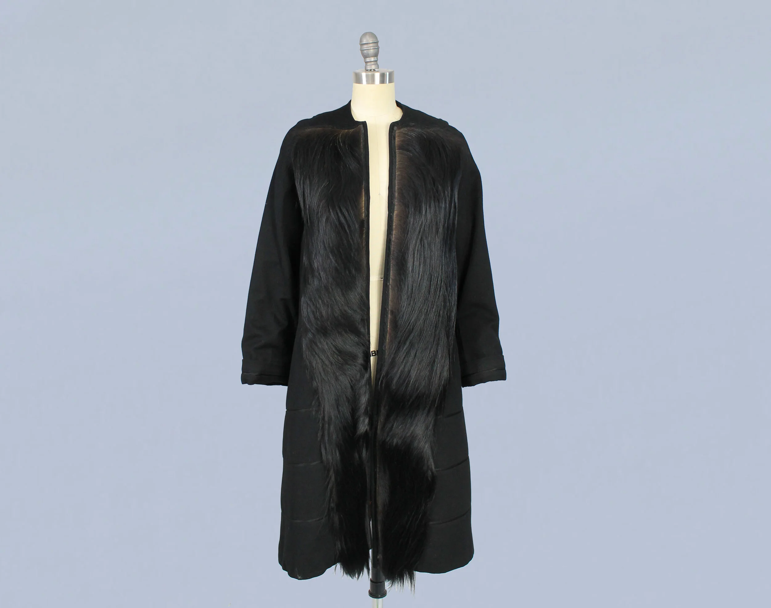 1920s Coat with Fur Trim