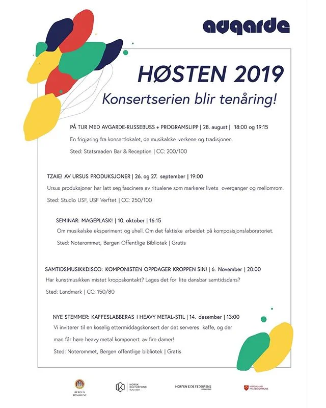 Hva skjer denne høsten? Allerede 26. september kan du se Tzaie! av Ursus produksjoner!