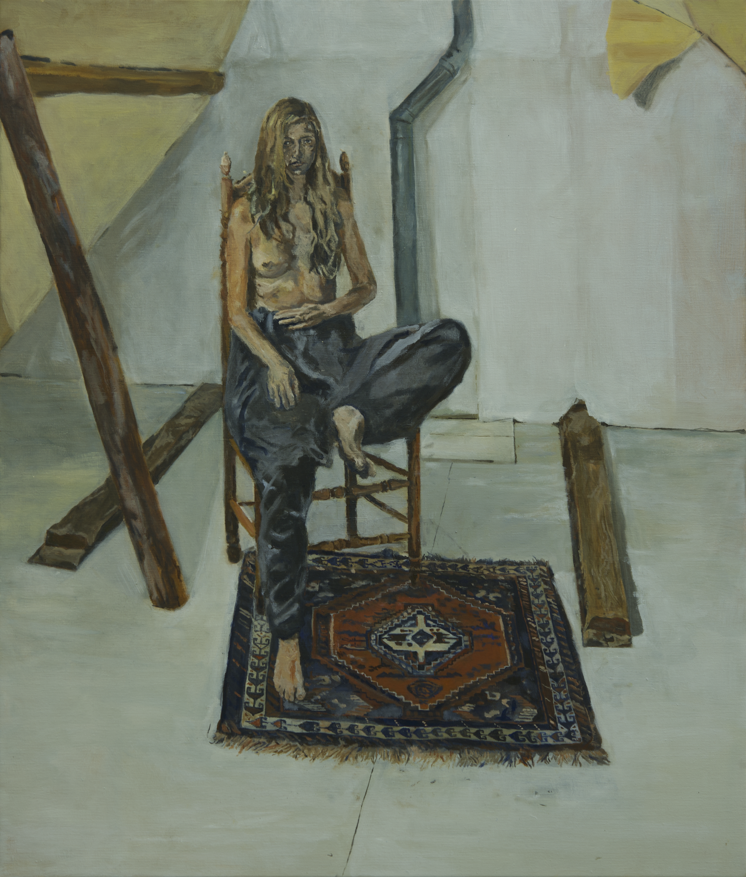 Kodzabasheva, 84.4 x 99.4 cm, oil on linen, 2018