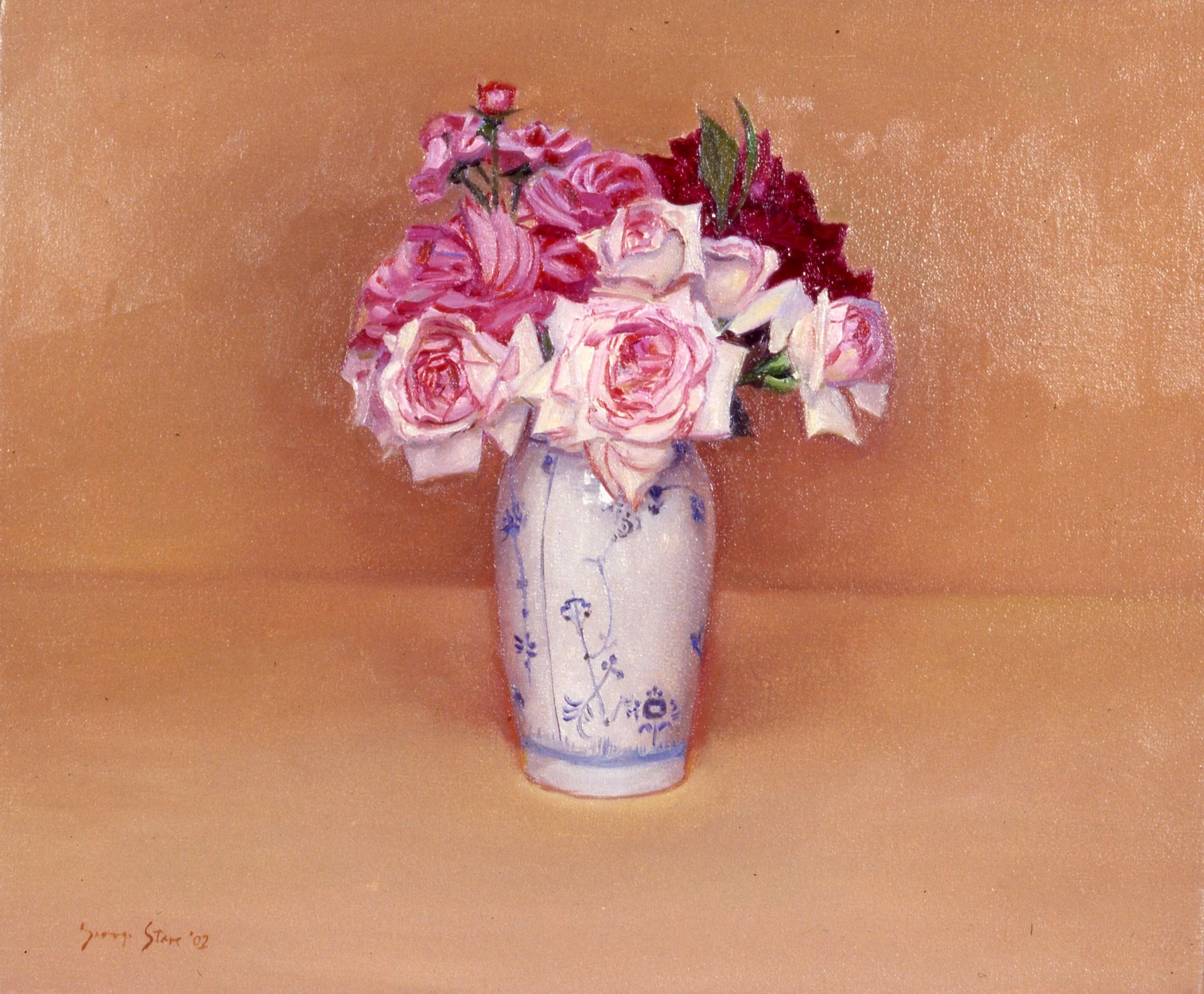 Roses, 2002, o/l, 10x12" (2002.11)