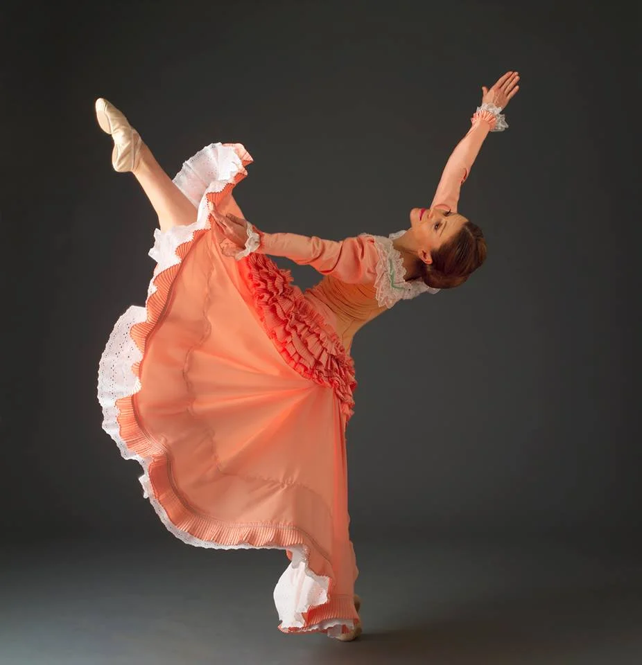 Virginie Mecene in Martha Graham's Appalachian Spring. Credit: John Deane
