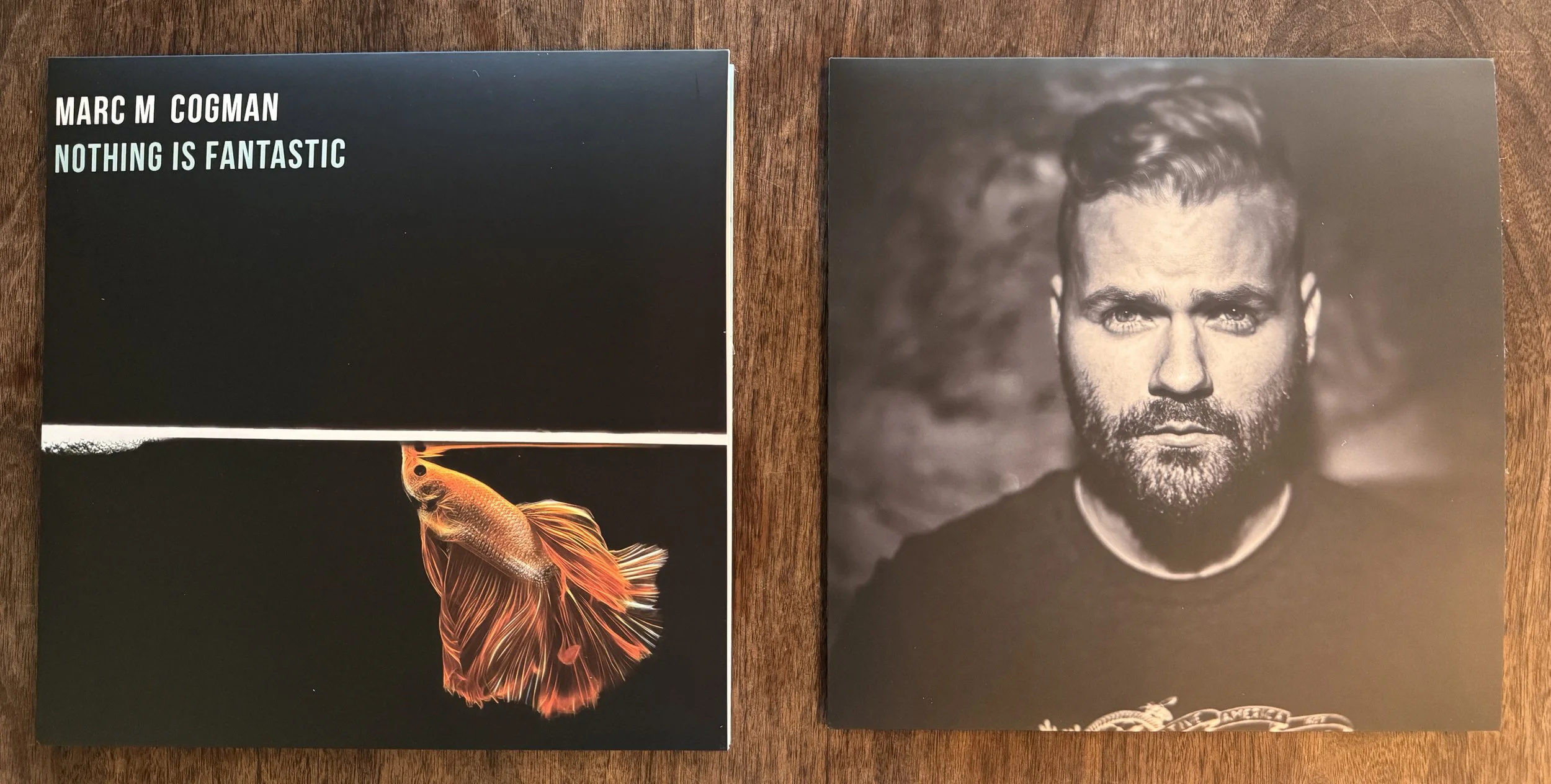 Marc M Cogman's 5th LP - Nothing is Fantastic - remastered vinyl release