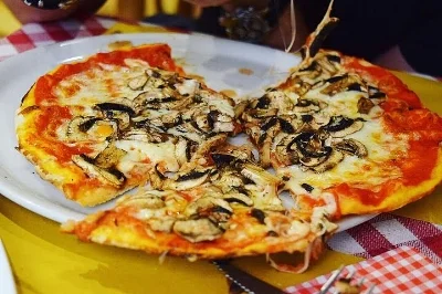 Mushroom Pizza