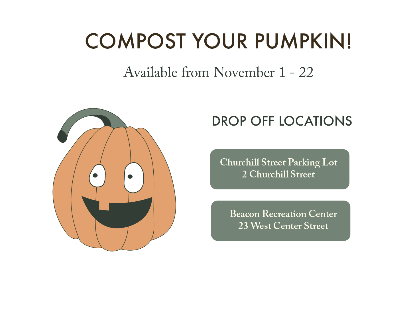 Compost Your Pumpkins!