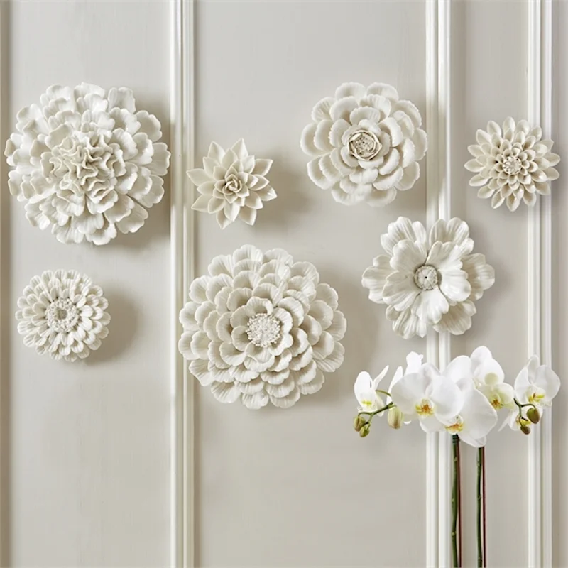 White Porcelain Wall Flowers_group.jpg