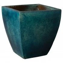 Large Square Planter_Teal 0554TL-3.jpg