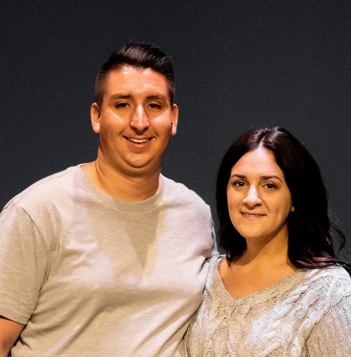 Project Manager Chris Dobek & wife Katie