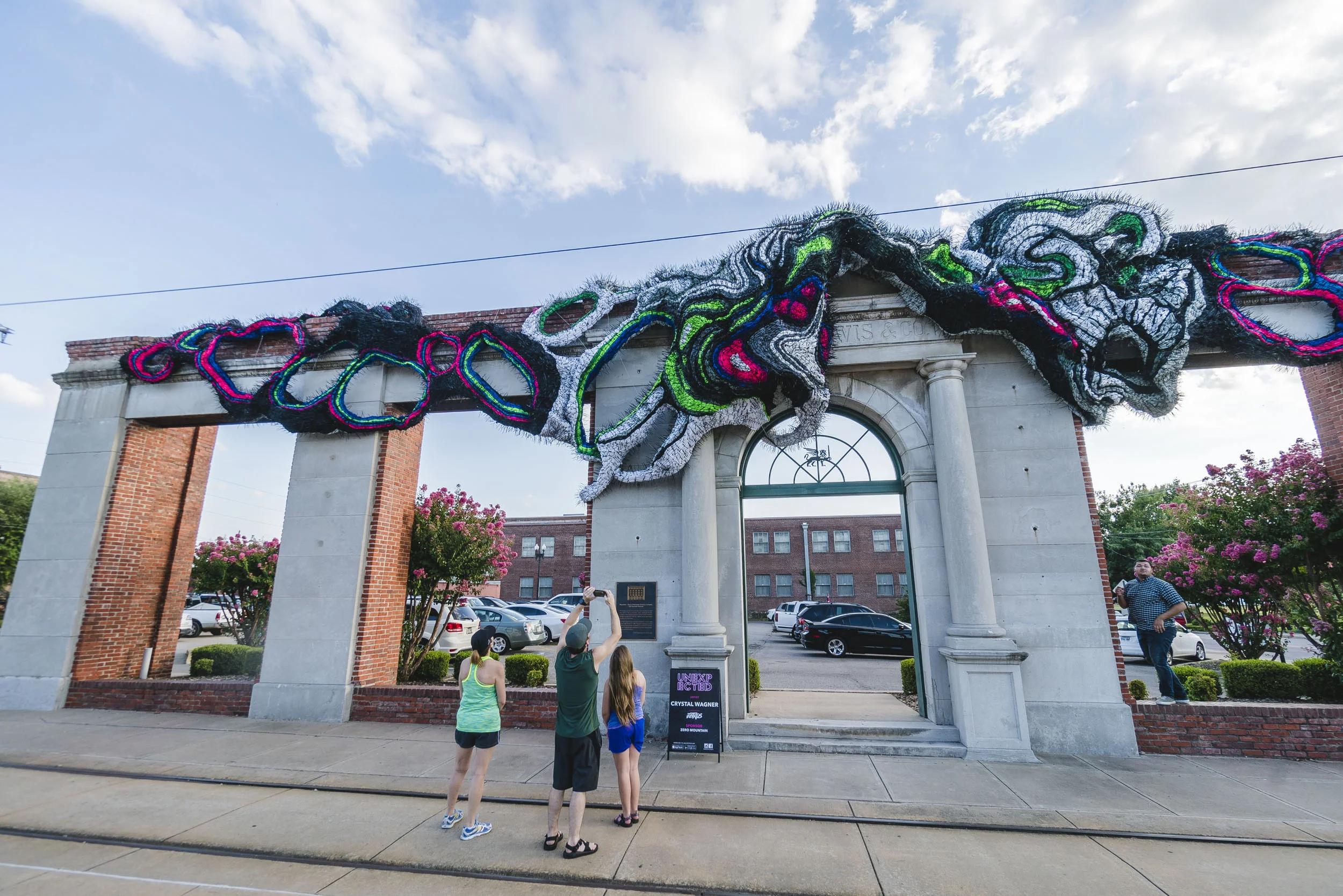 CRYSTAL WAGNER'S LITHOTROPH GROWS IN DOWNTOWN FORT SMITH 