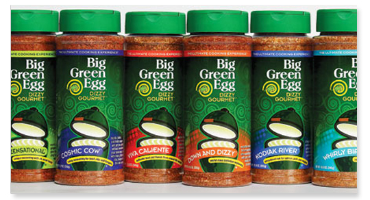 Big Green Egg Spices, Sauces &amp; Rubs