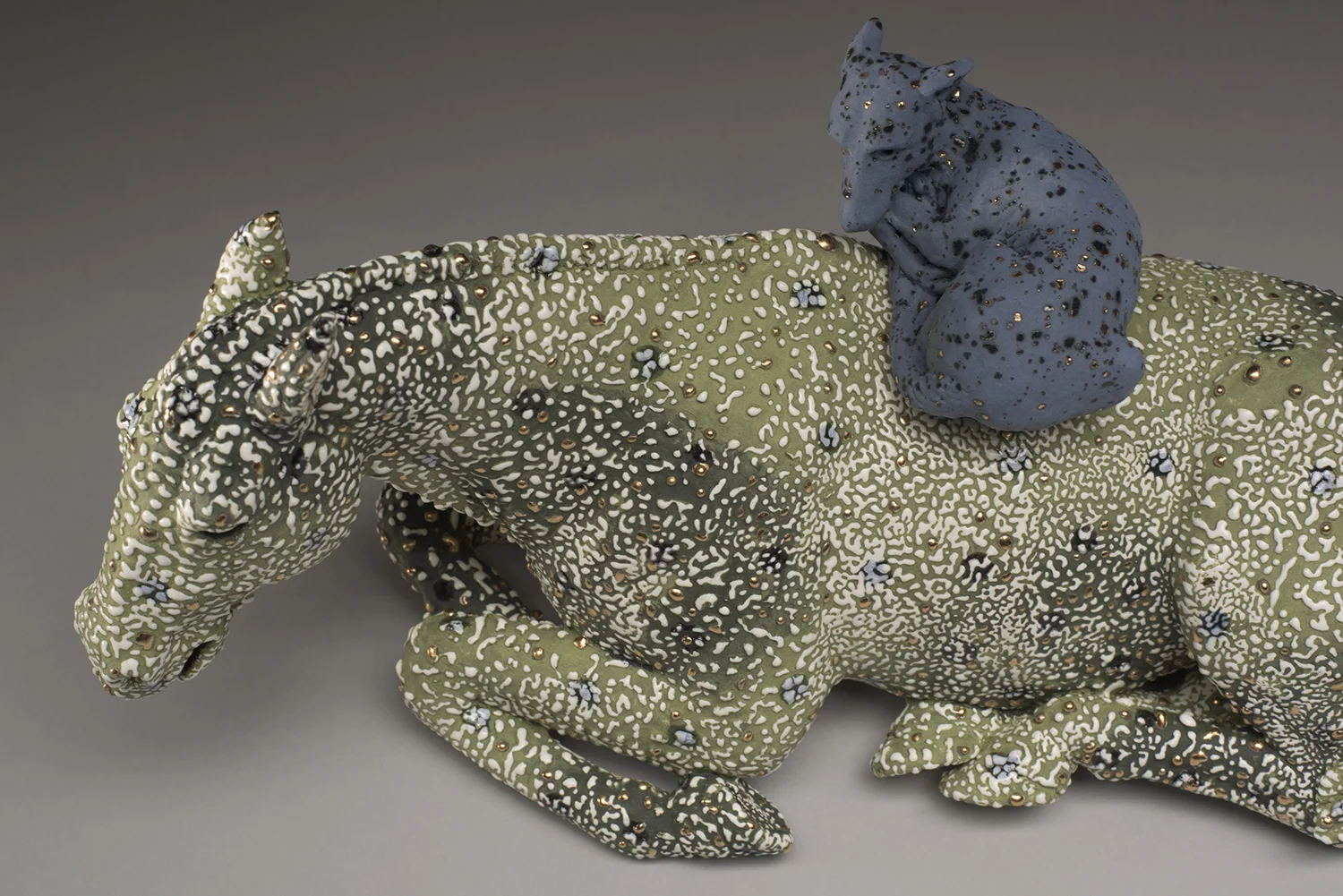 Earth/Horse, detail