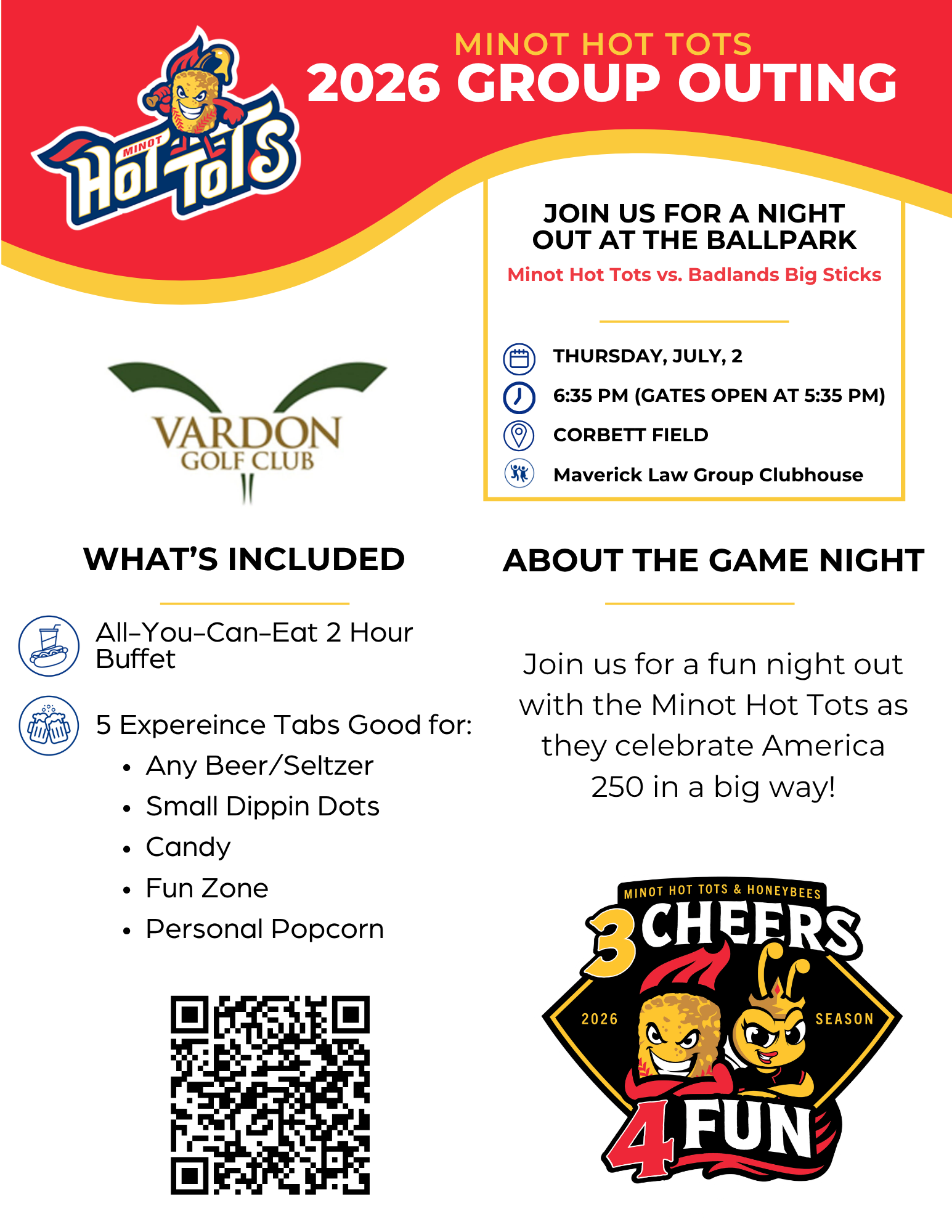 Vardon Member Appreciation Day @ The Hot Tots