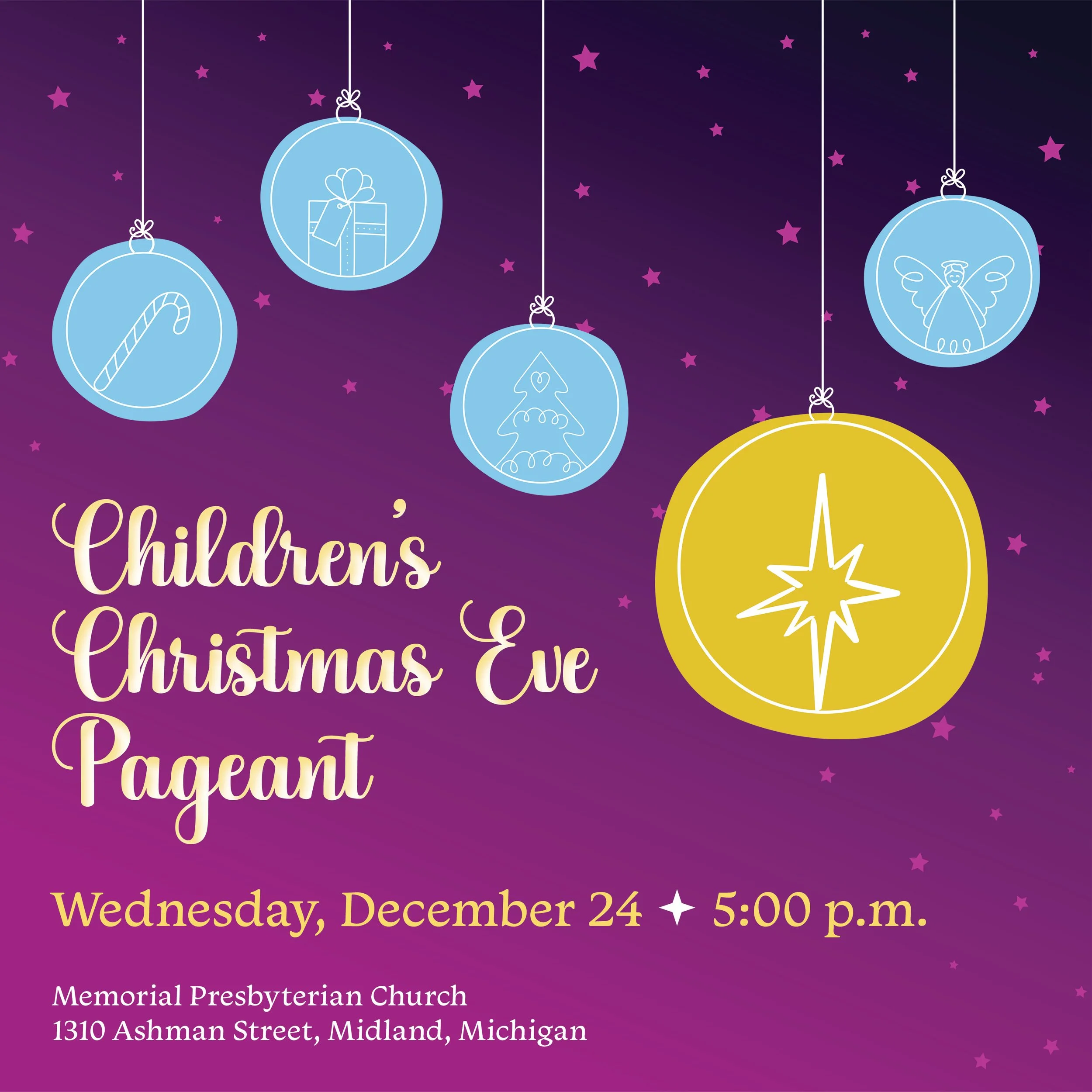 Children’s Christmas Eve Pageant