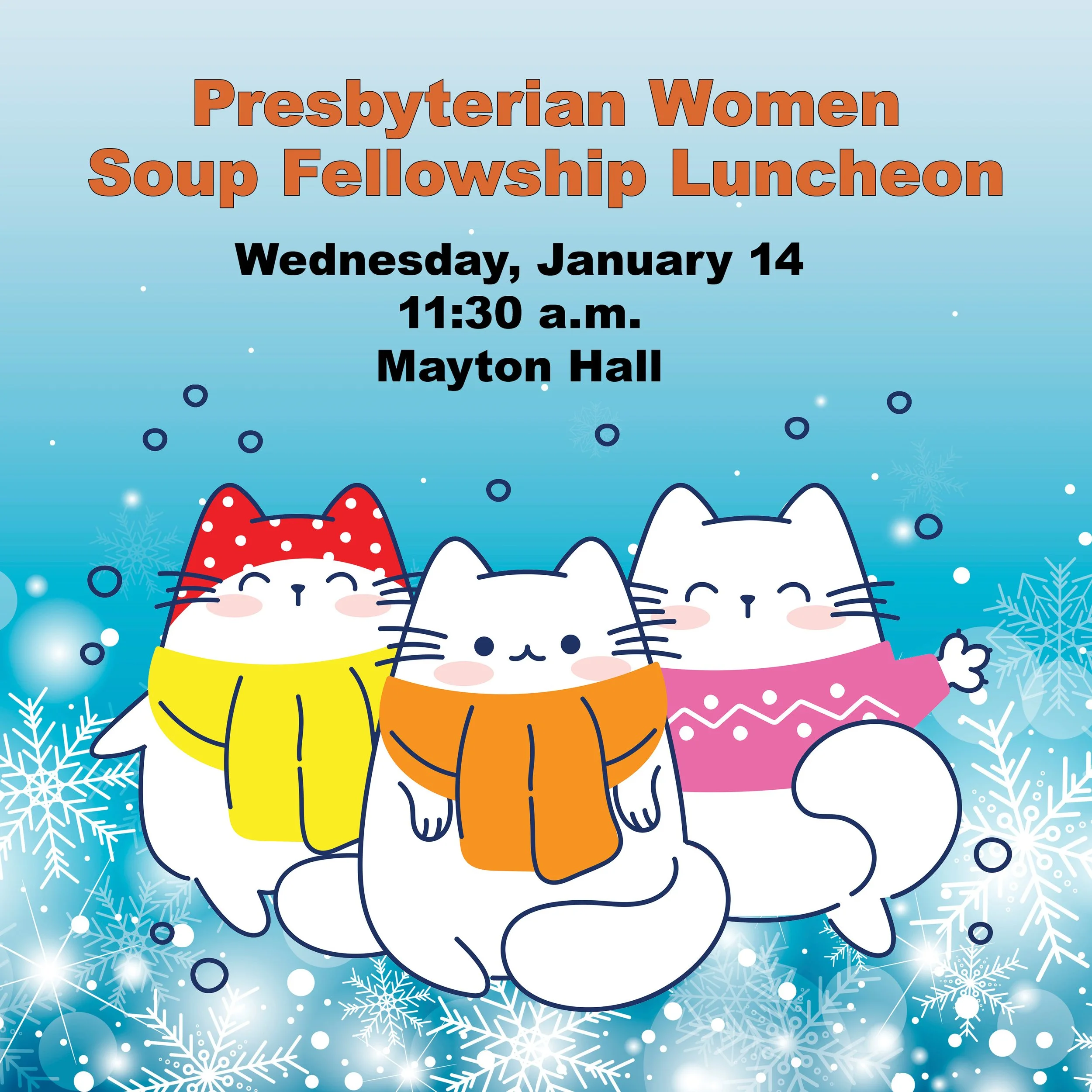 PW Soup Fellowship Luncheon