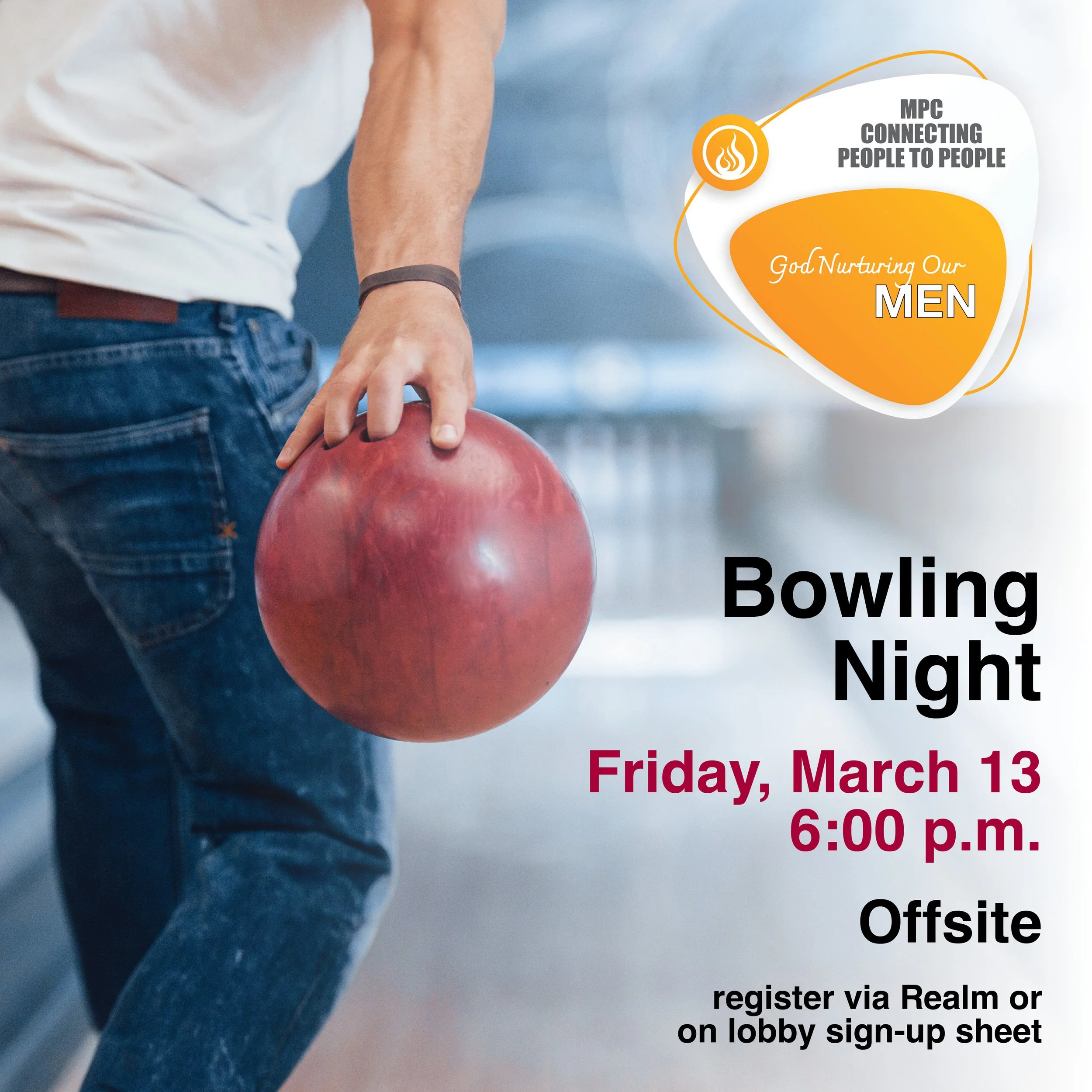 God Nurturing Our Men – Bowling