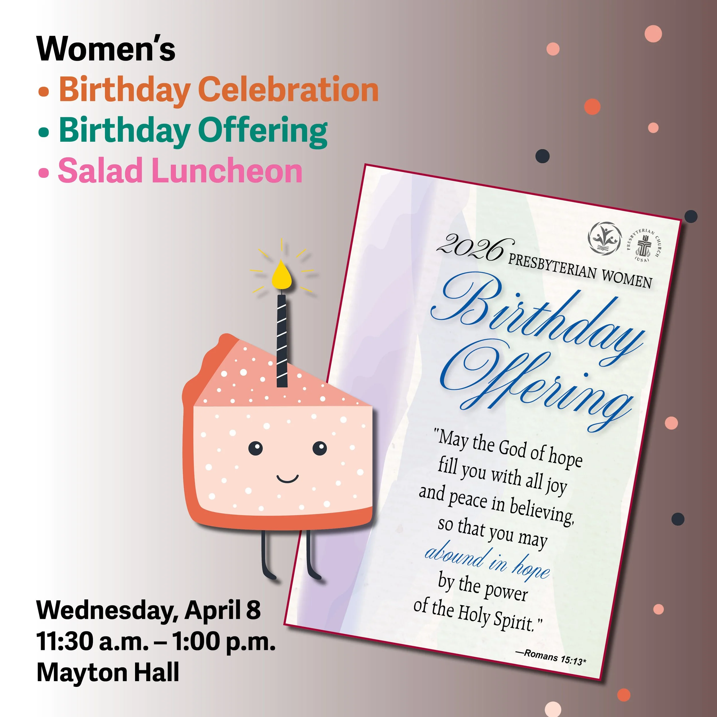 Women's Birthday Celebration