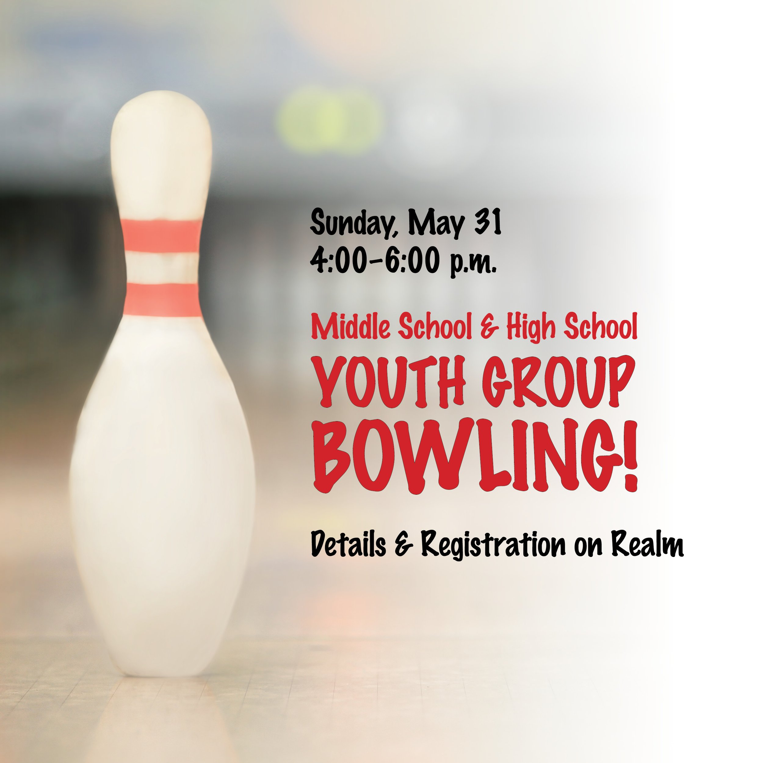 Youth Group Bowling