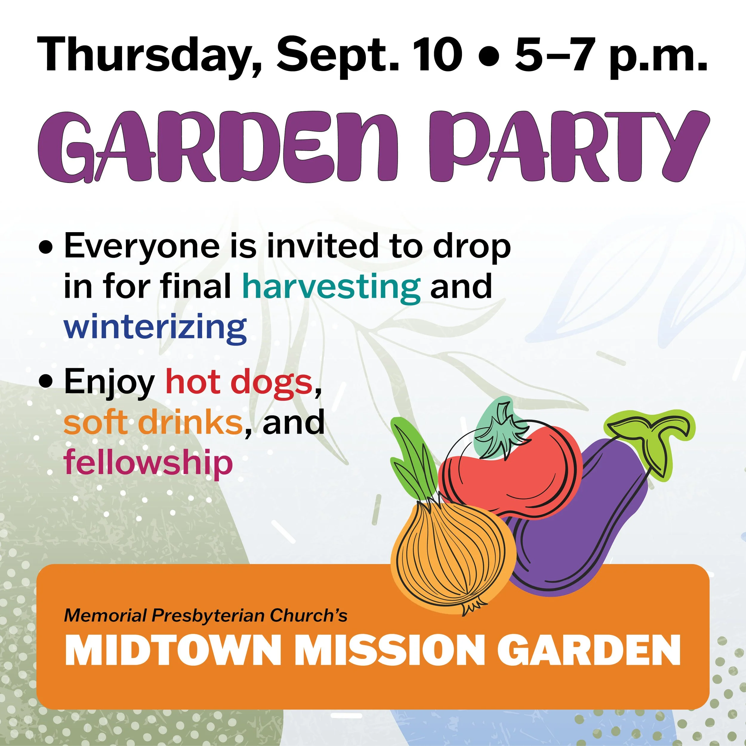 Midtown Mission Garden Party