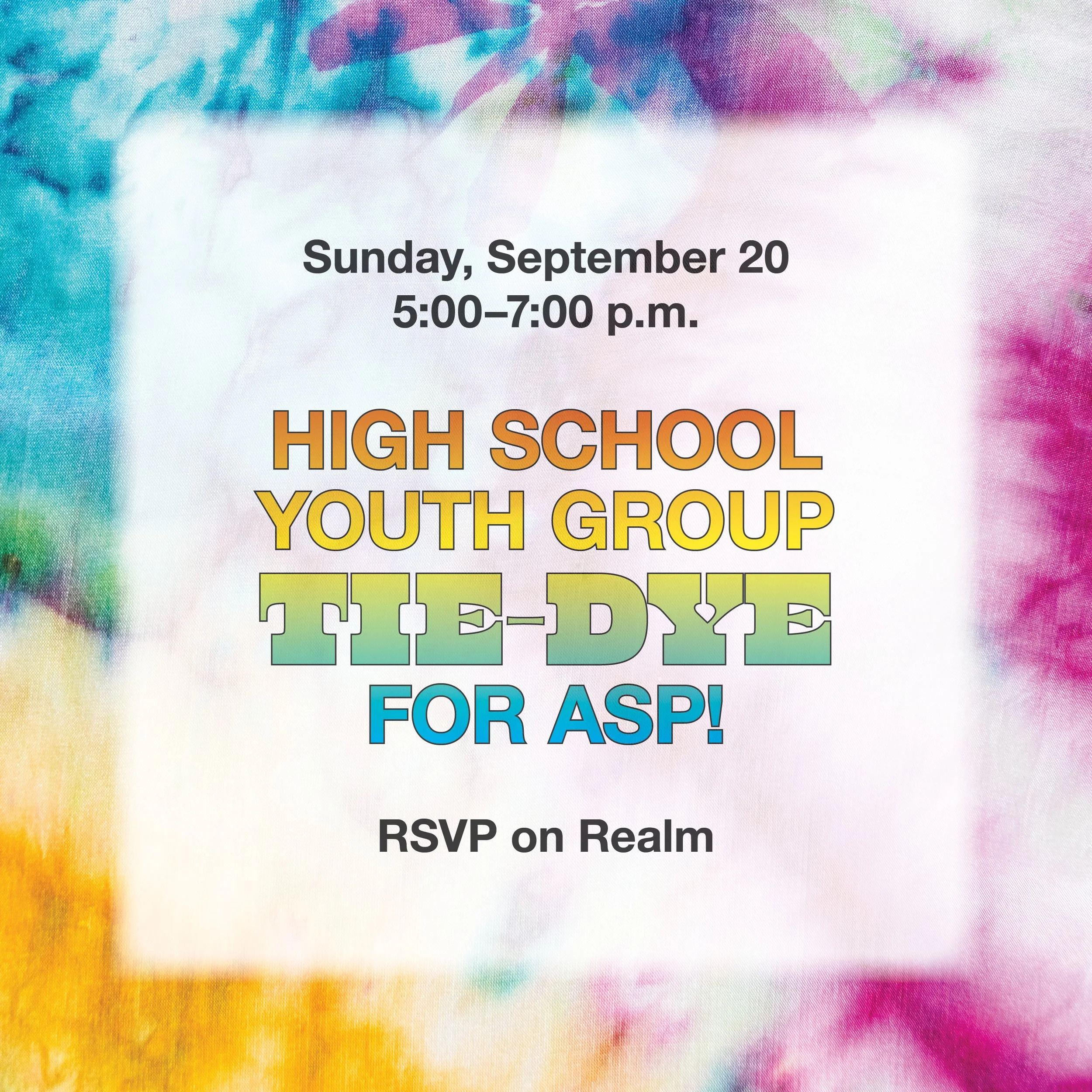 HS Youth Tie-Dye