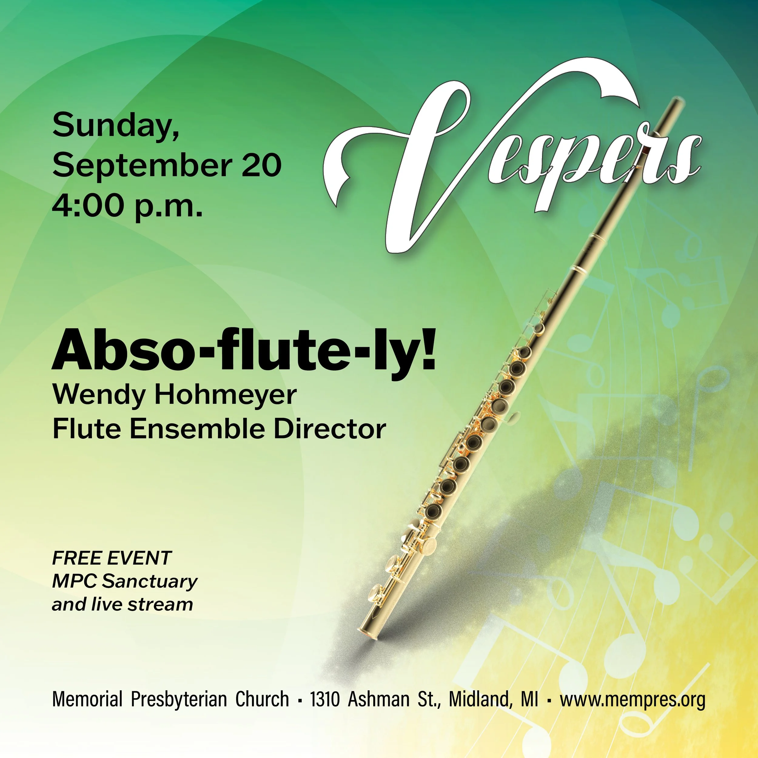 Vespers – Abso-flute-ly!