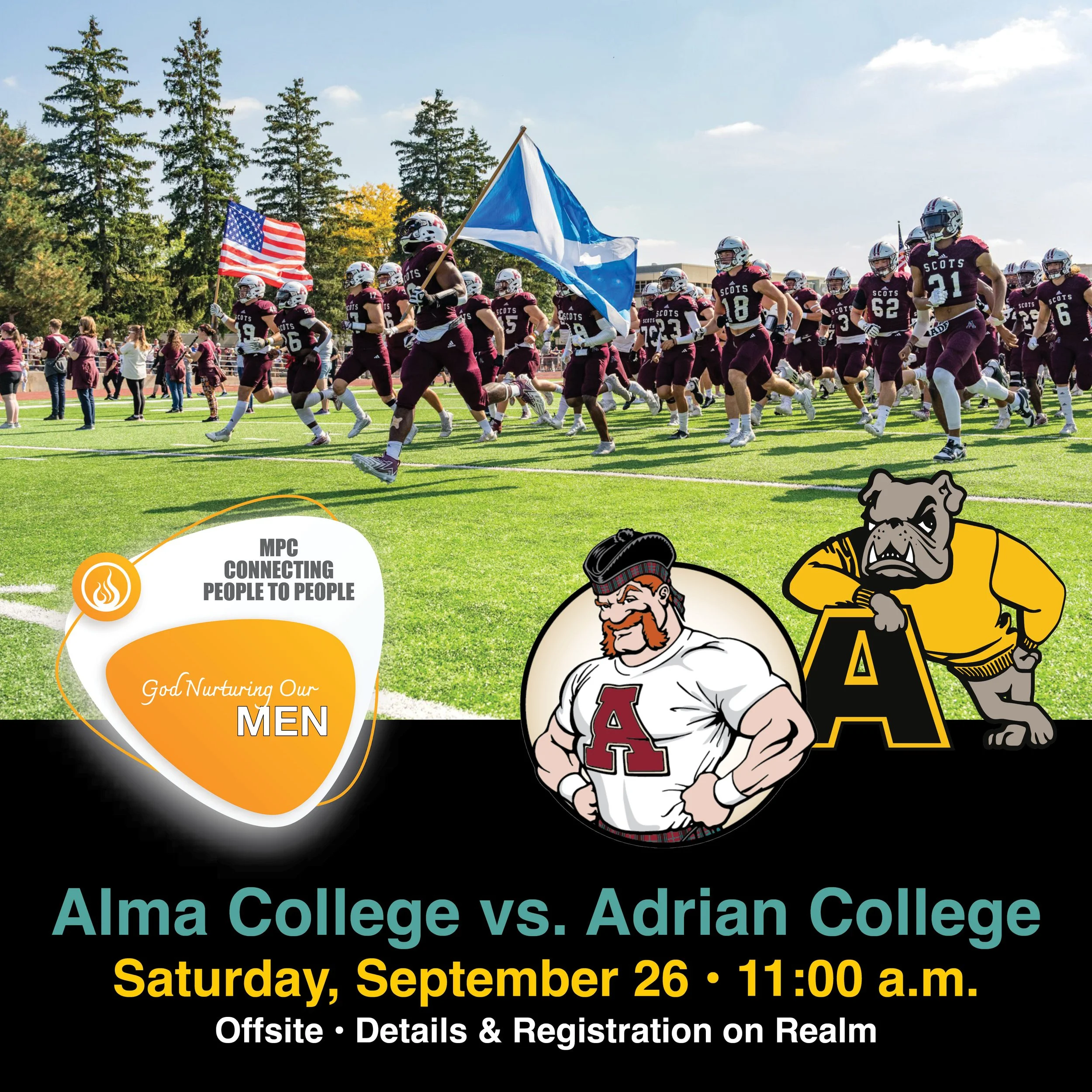 God Nurturing Our Men – Alma vs. Adrian