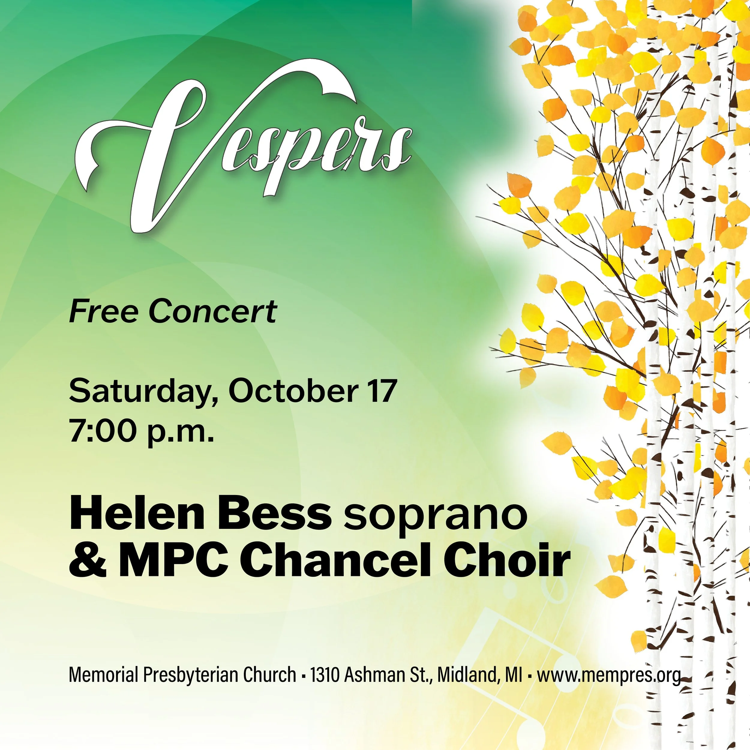Vespers – Helen Bess &amp; MPC Chancel Choir