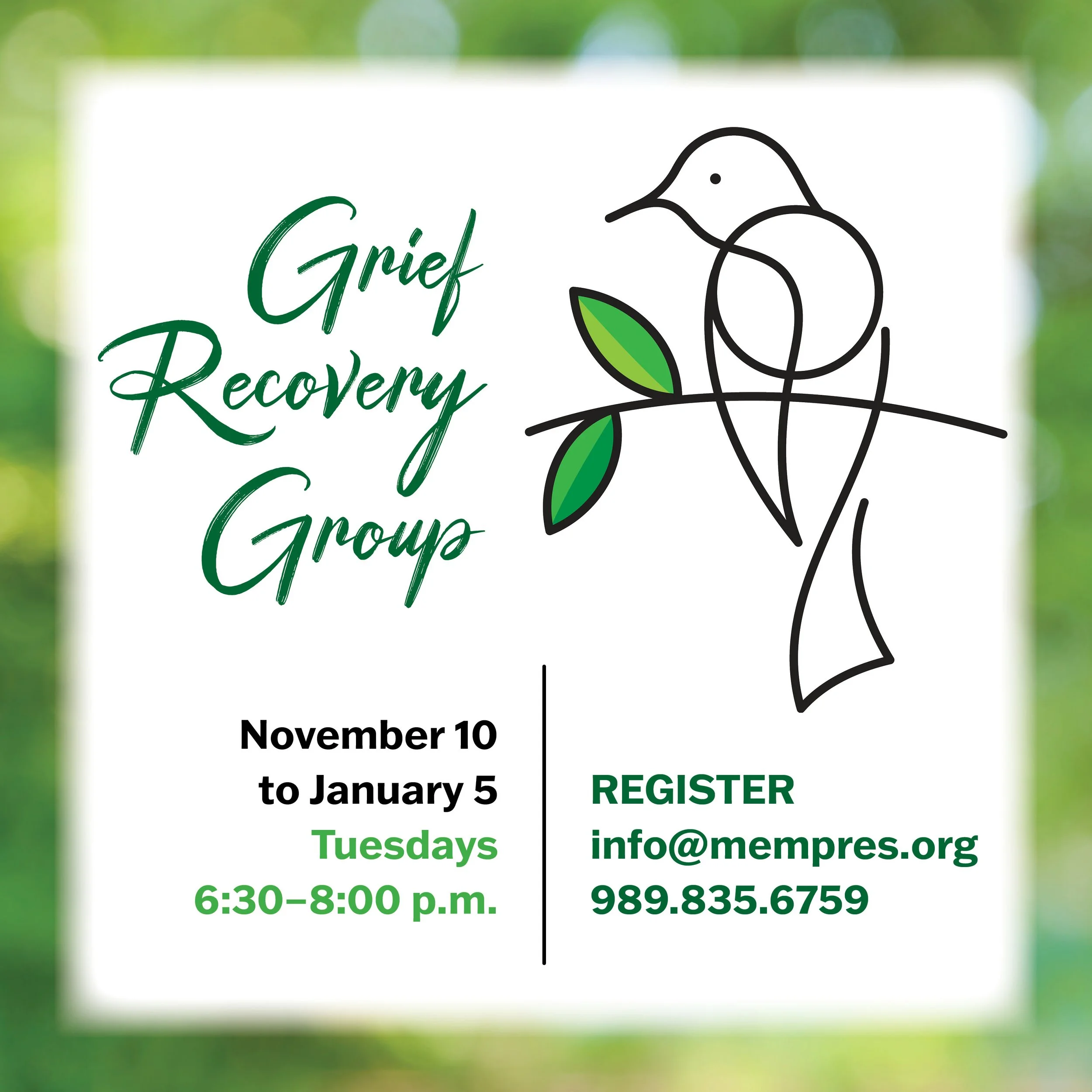 Grief Recovery Group