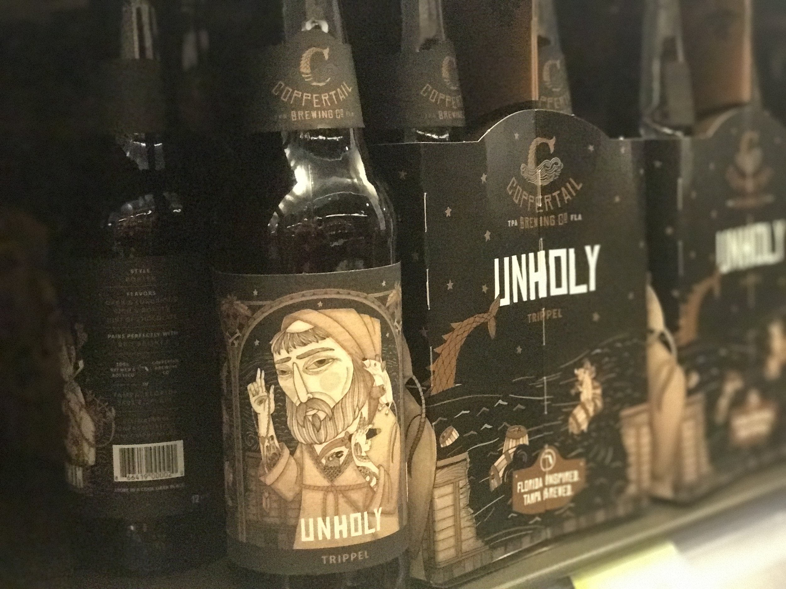 Quick Bite # 4:  Coppertail Brewing Company's Unholy Trippel