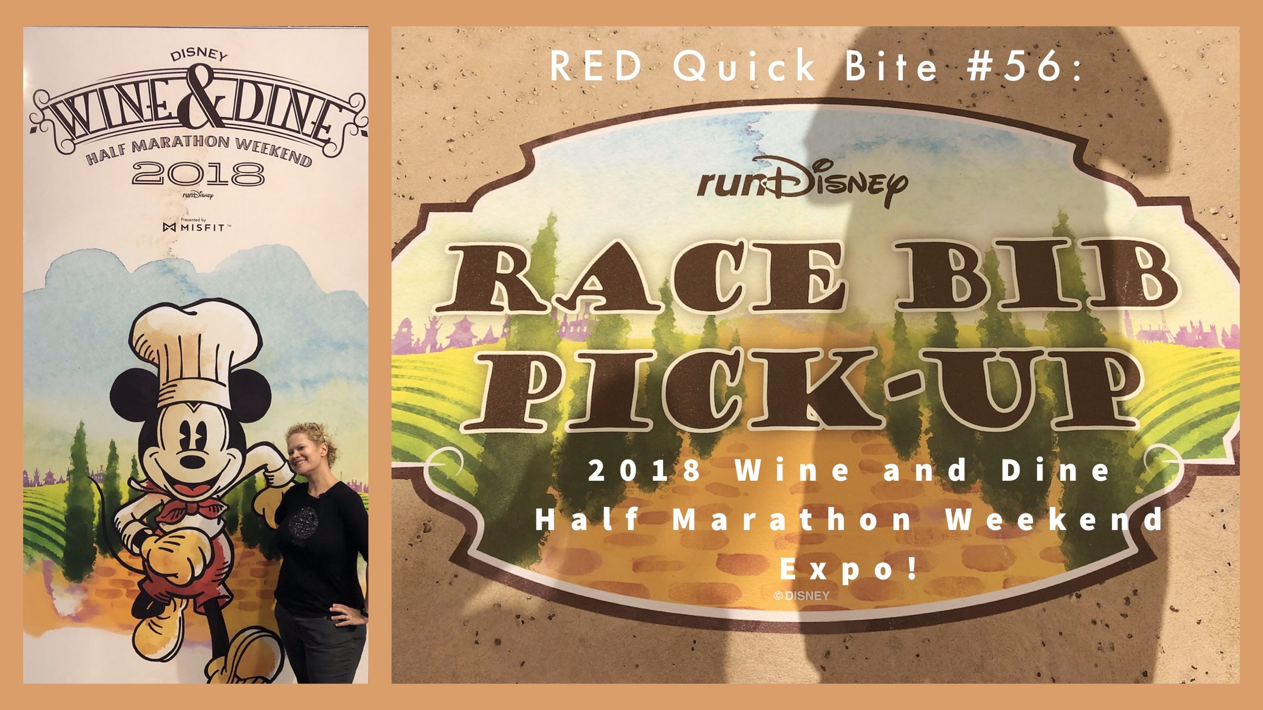 RED Quick Bite #56: 2018 Wine and Dine Half Marathon Weekend Expo!