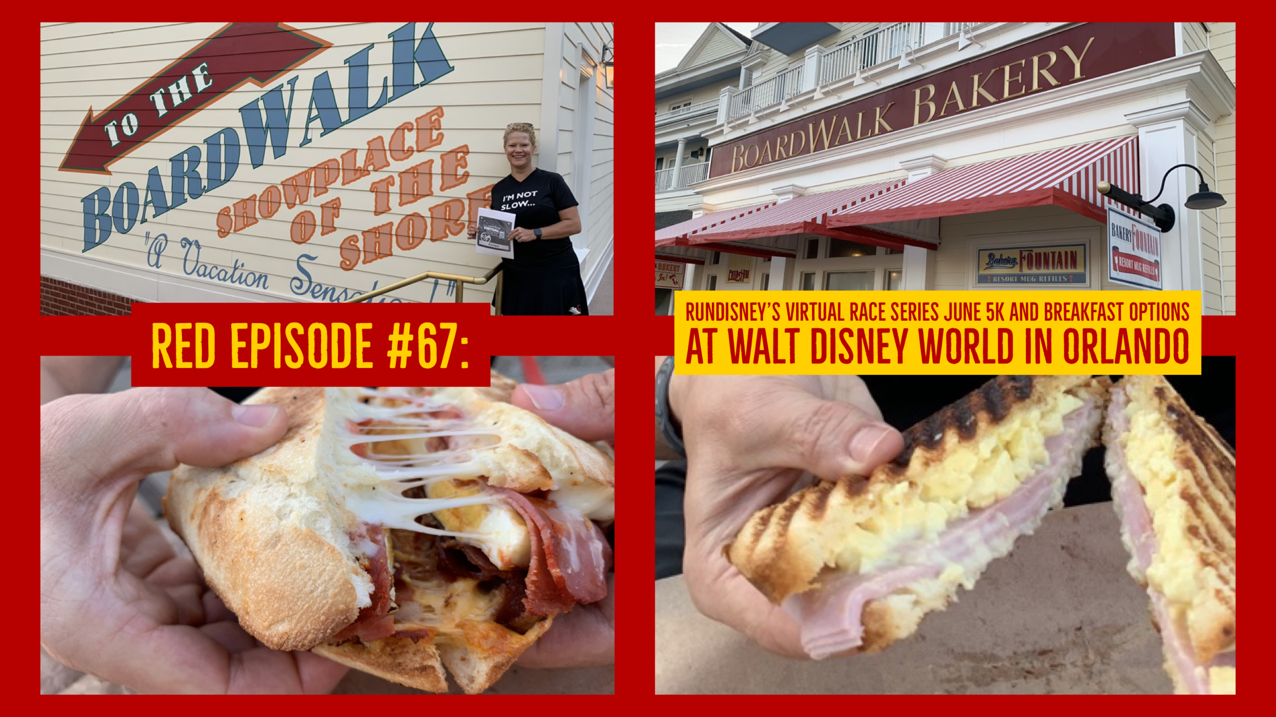 RED Episode #67: RunDisney’s Virtual Race Series June 5K and Breakfast Options at Walt Disney World in Orlando