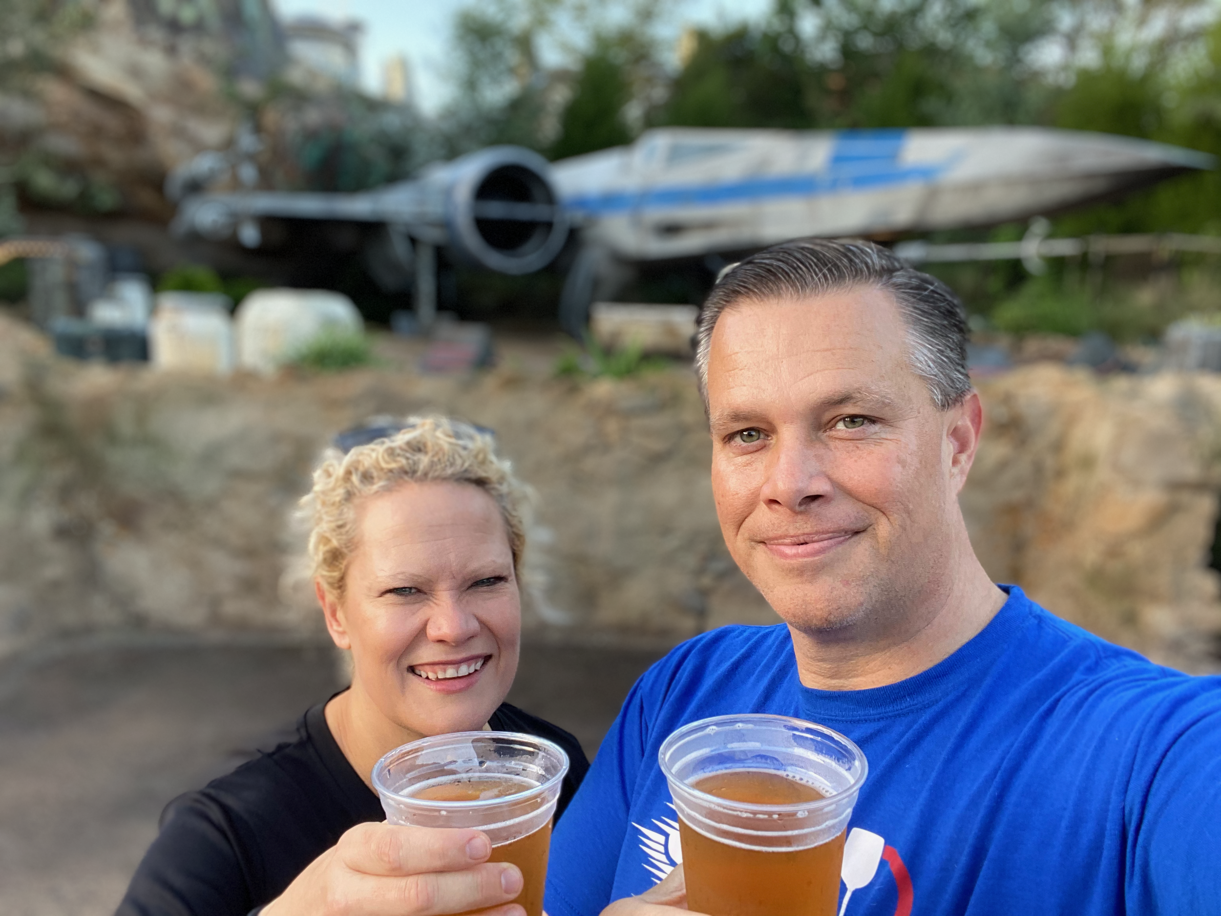 Gold Squadron Lager in Galaxy's Edge at Hollywood Studios