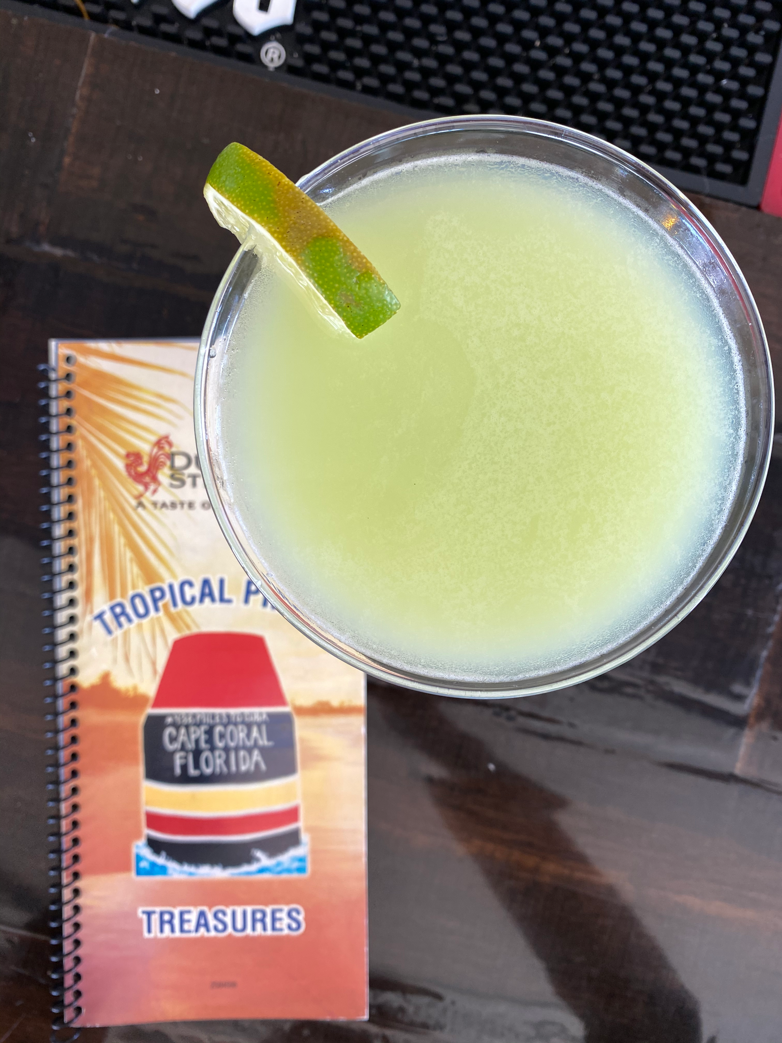 Key Lime Martini at Duval Street