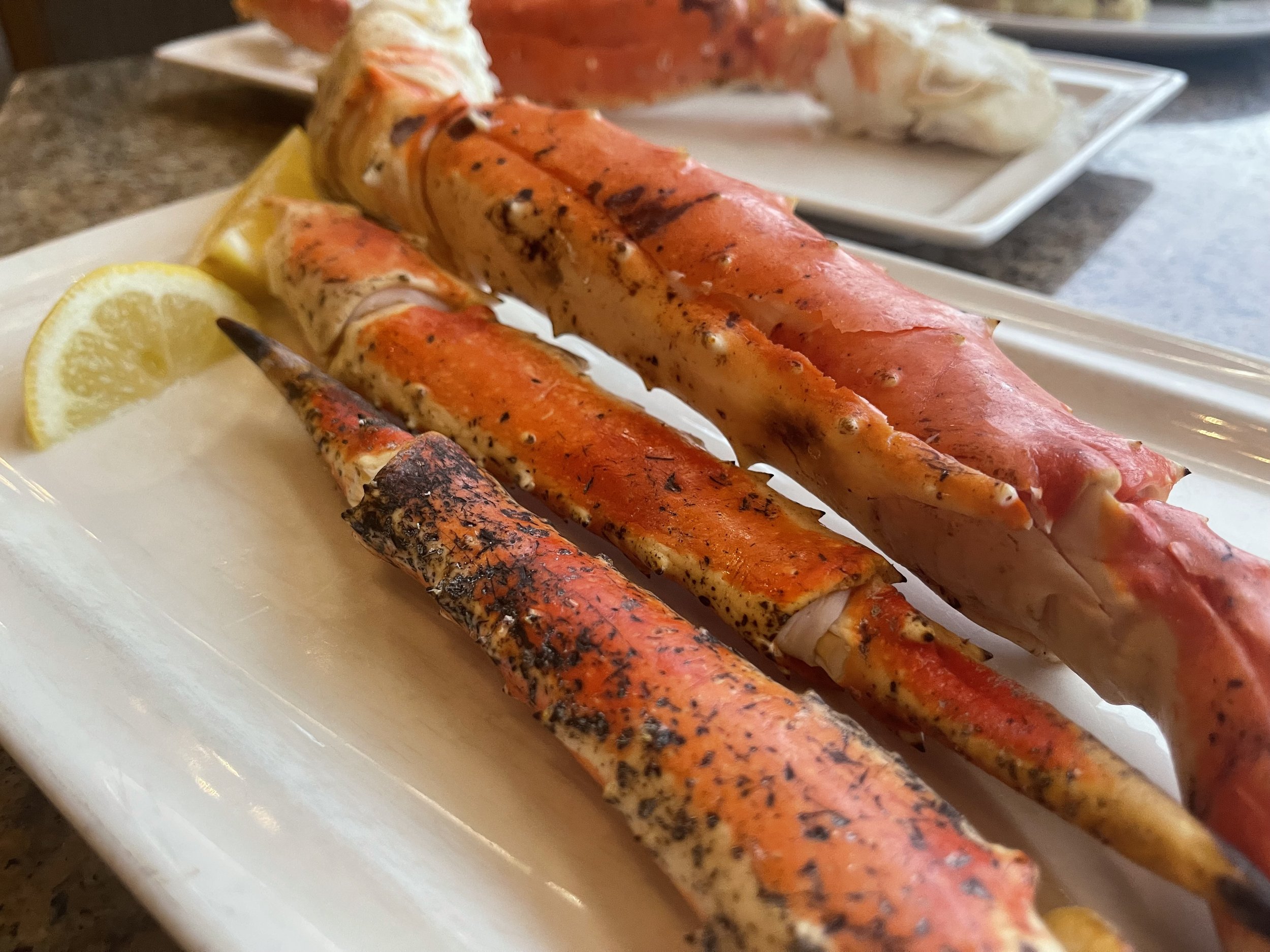 Alaskan King Crab Legs at Simon and Seafort’s in Anchorage, Alaska