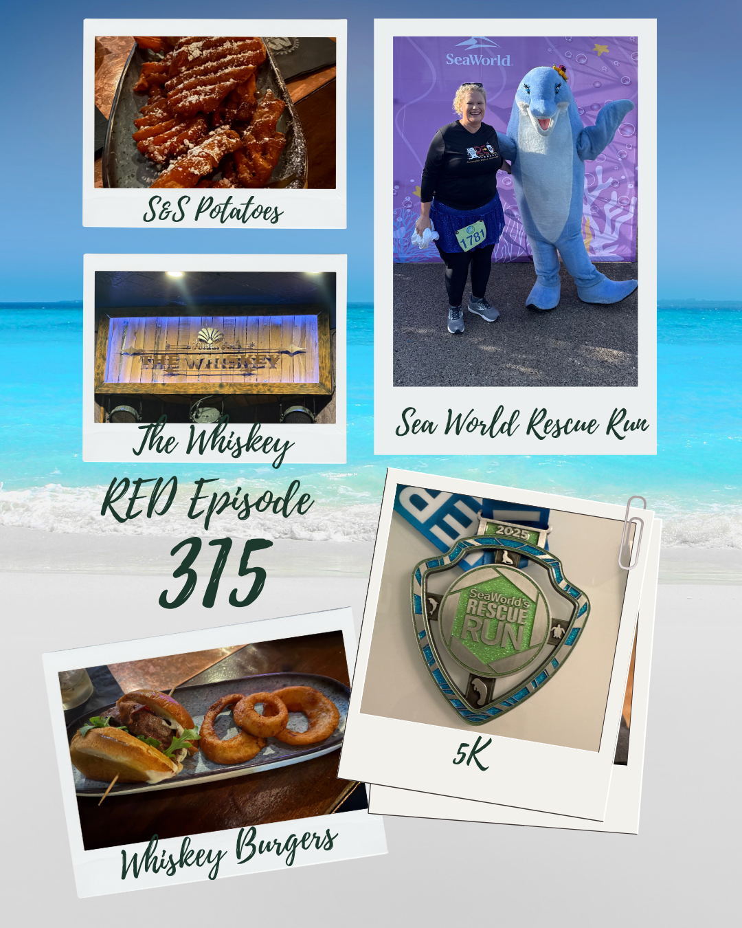 RED Episode 315 Sea World’s Rescue Run and The Whiskey in Orlando