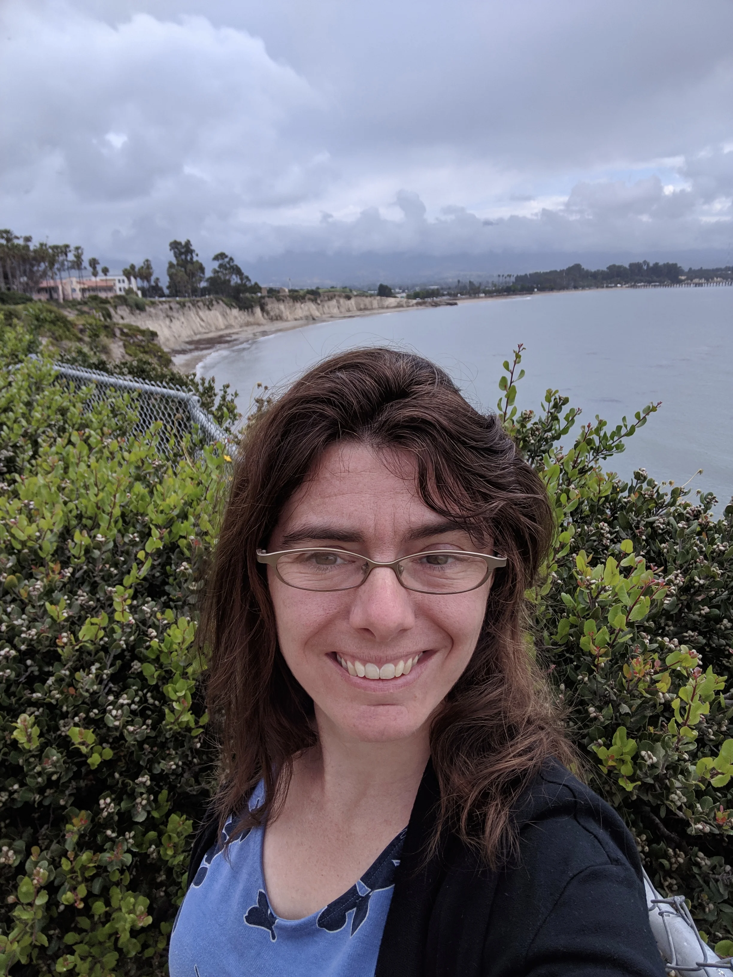 The view from UCSB! Join our group and enjoy whale watching on your lunch break :)