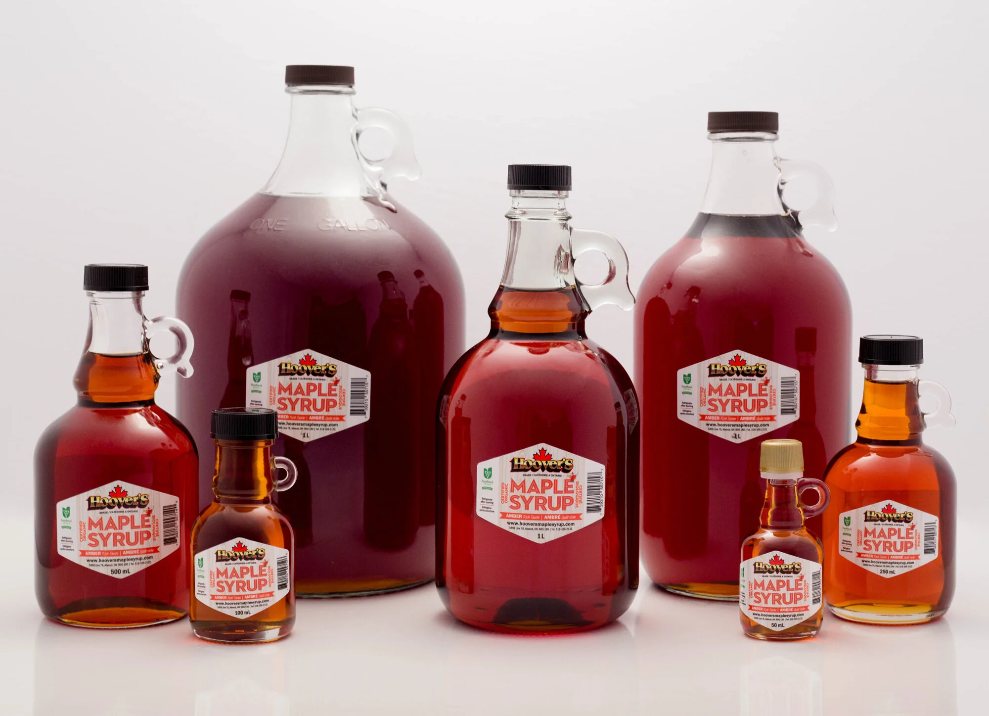 Maple Syrup - Glass Bottles