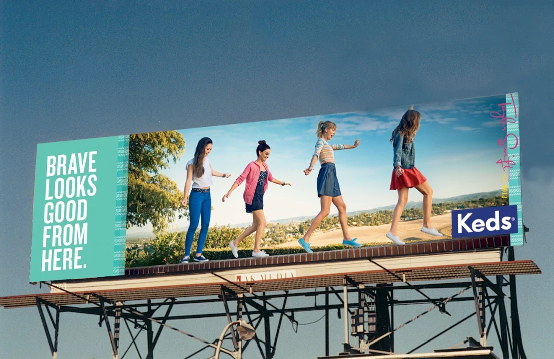 Copy content for the launch of Keds' clothing line and relaunch of keds.com