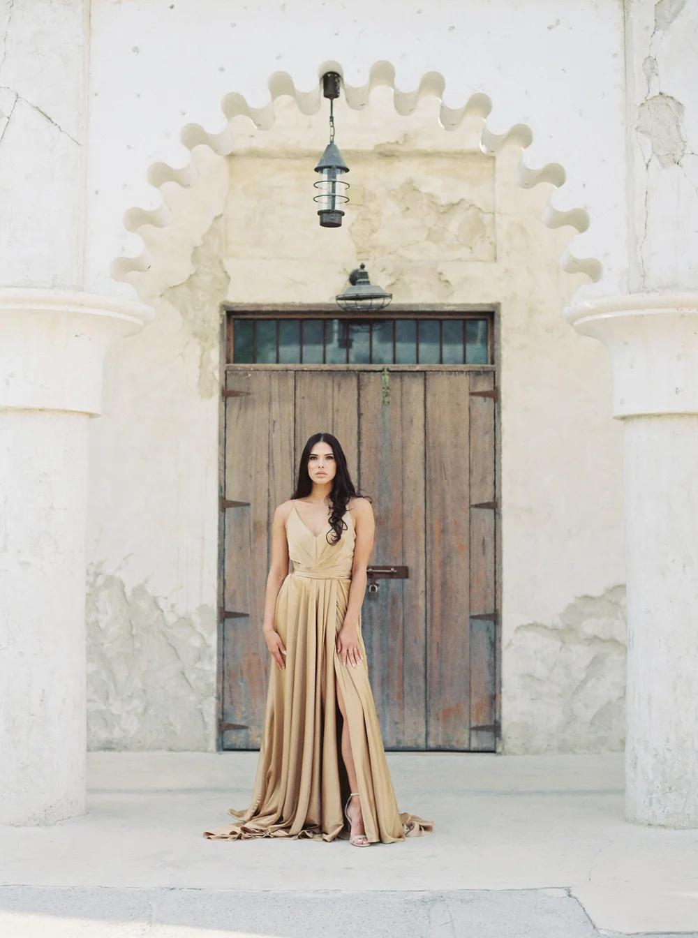 green emerald velvet dress Glitter Lime Green Luxury Dubai Evening Dress Engagement Arabic SS155 Pink / 16