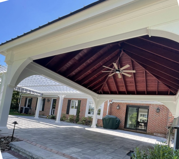 How a Custom Pavilion and Outdoor Lighting Can Extend Your Outdoor Living Season in Upper Macungie Township, PA