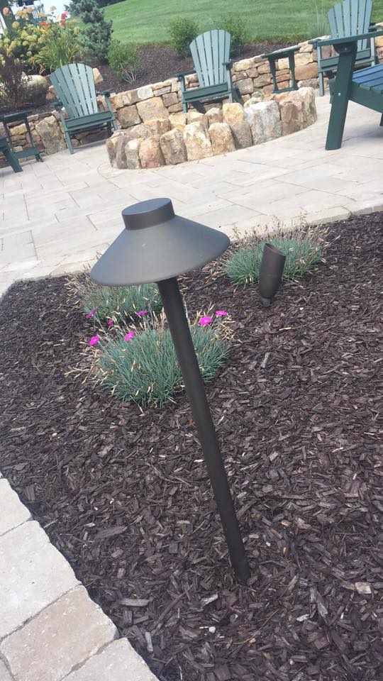 Outdoor LED lighting ideas in Reiffton, PA - landscape designer Wescosville PA