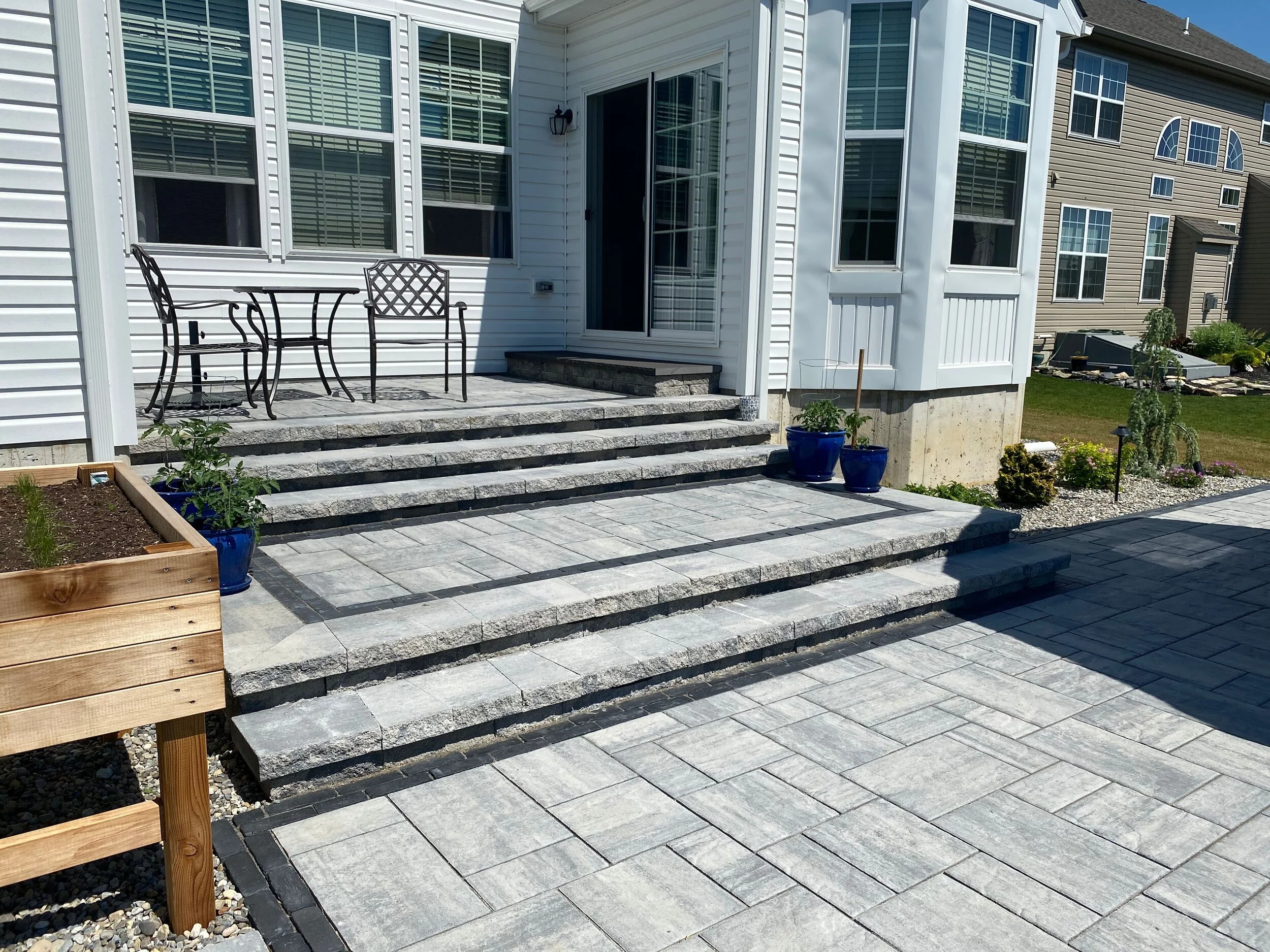 4 Landscape Design Ideas for a Modern Paver Walkway in Reading PA
