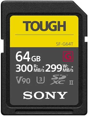 Sony Tough - 300 MB/s