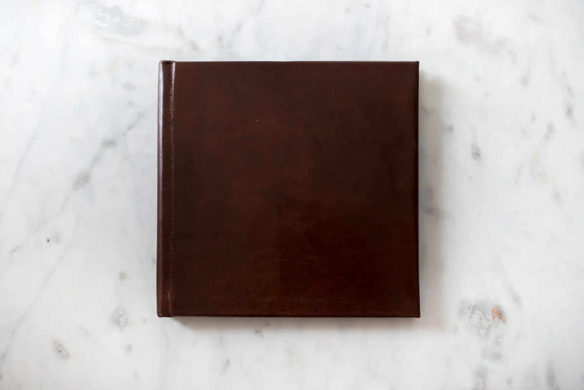 Album Cover Options Include Linen and Leather