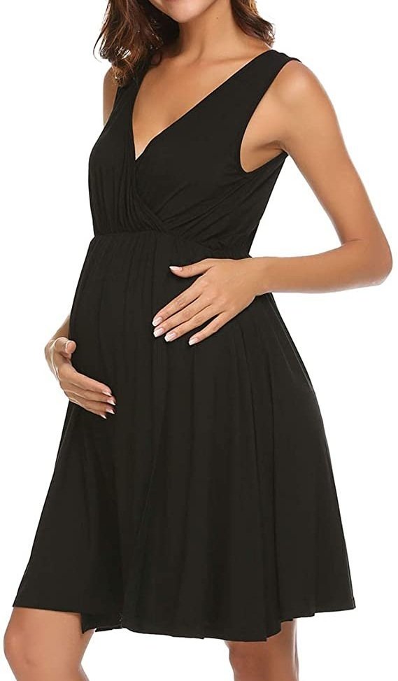 Discover 181+ black maternity hospital gowns latest